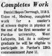 Dan Dorrough (Newspaper Article)